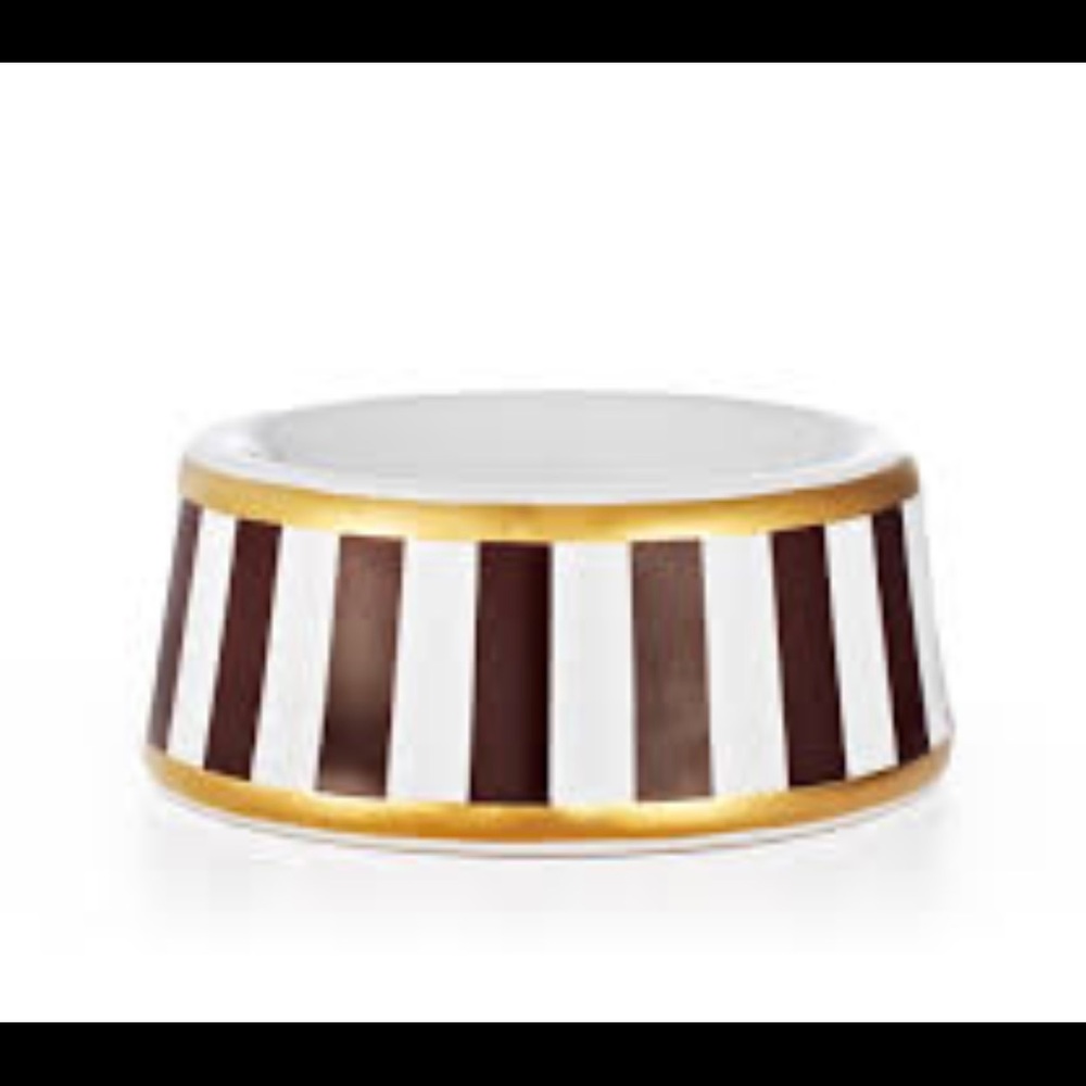 Henri Bendel dog food bowl